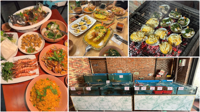 Món ăn tại hoa tửu quán