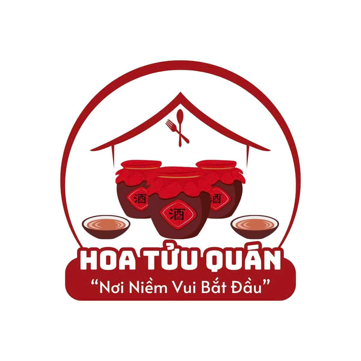 logo hoa tửu quán
