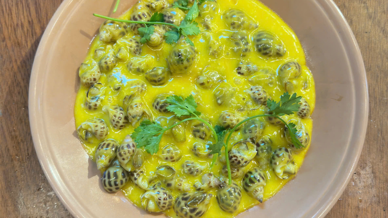 소라 버터마늘 볶음