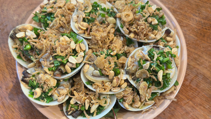 키조개 파기름구이 