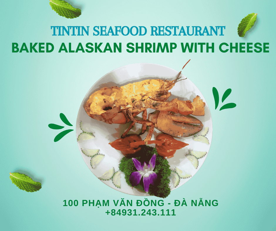 Baked Alaskan Shrimp with Cheese