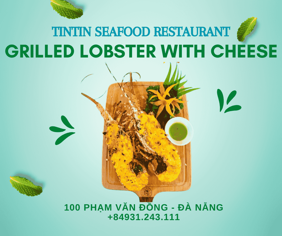 Grilled Lobster with Cheese