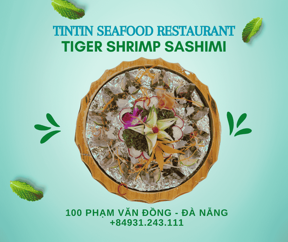 TIGER SHRIMP SASHIMI