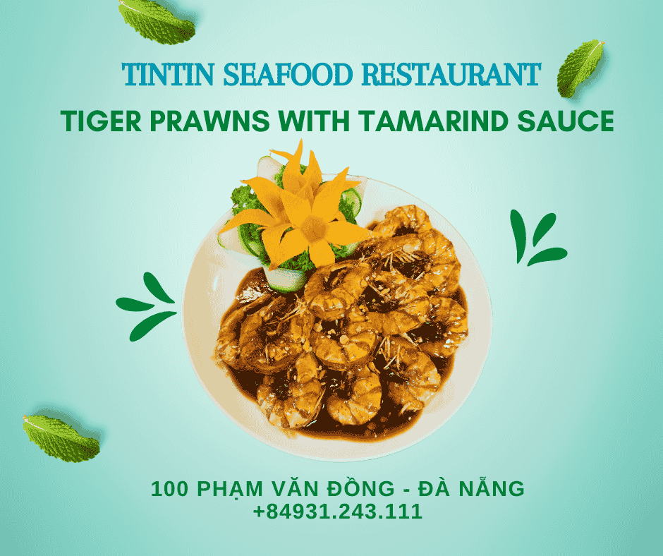 Tiger Prawns with Tamarind Sauce